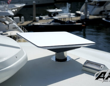 Adjustable Stainless Steel Starlink Mount For Yacht Photo