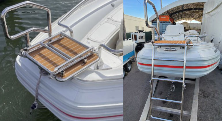 Custom Yacht Tender Ladder